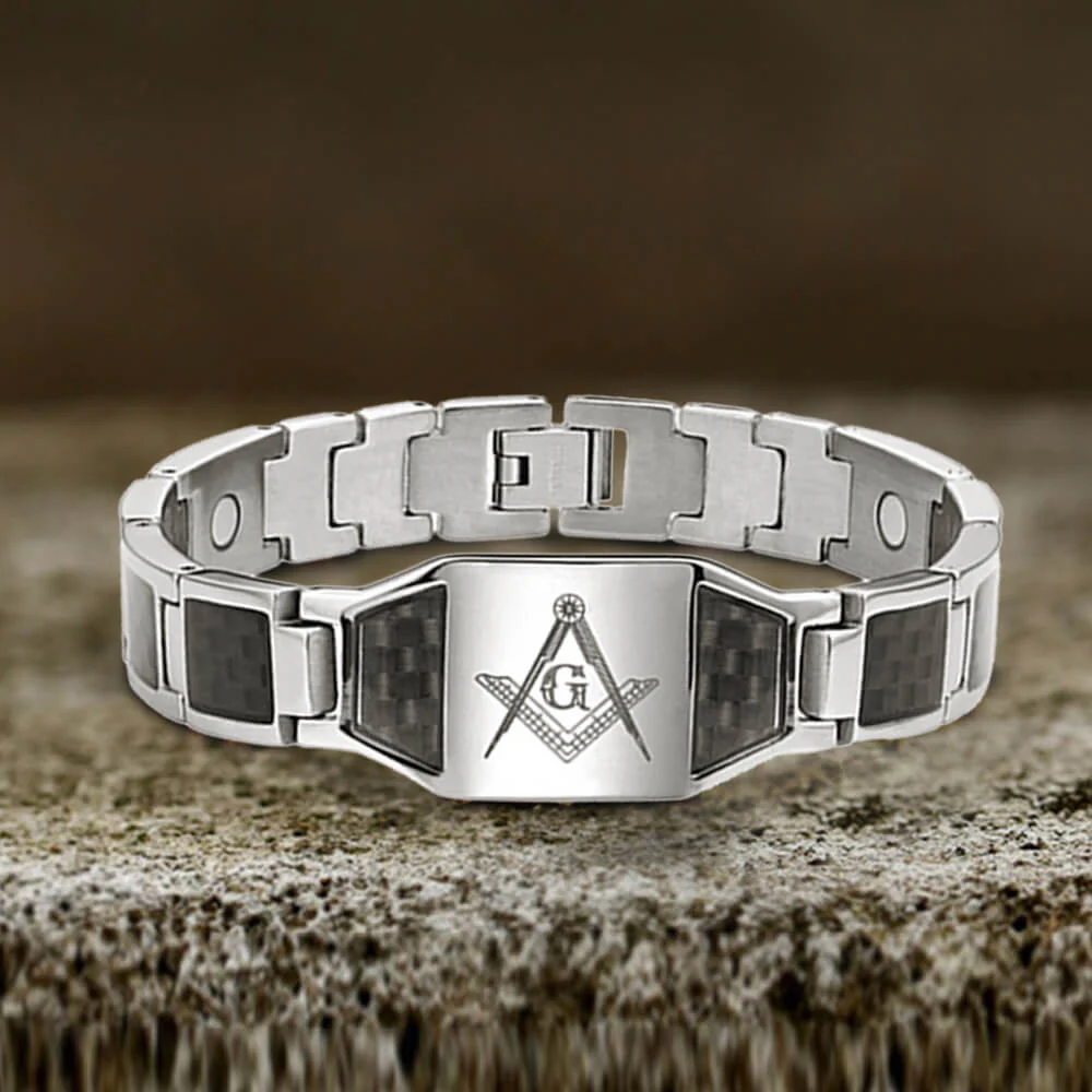5266-silver-silver-variation-1.webp AG Fiber Germanium Stone Stainless Steel Bracelet