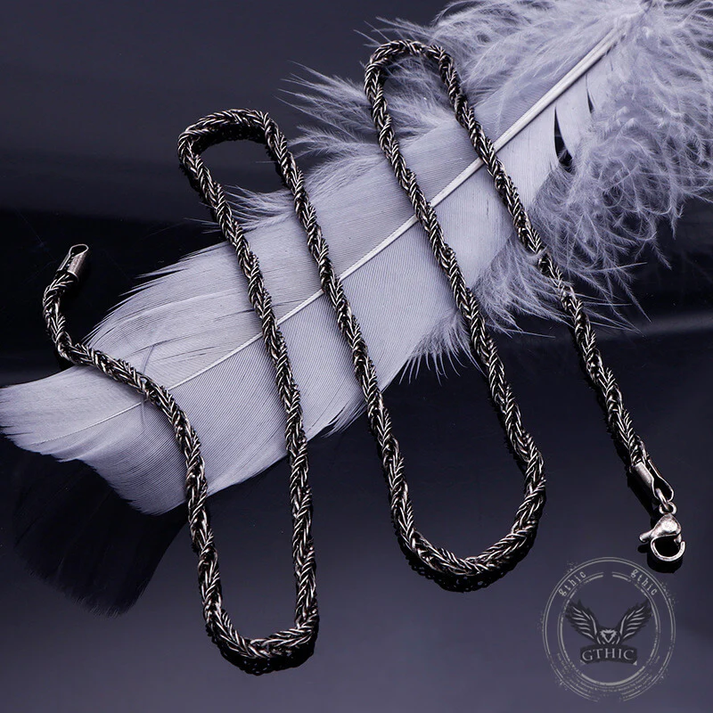 Vintage Stainless Steel Chain