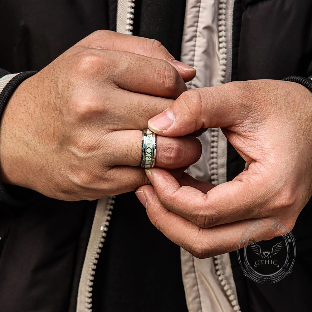 5355-luminous-runes-stainless-steel-ring-2.webp Luminous Runes Stainless Steel Ring