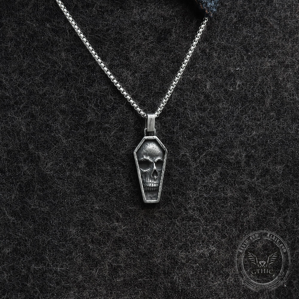 5435-skull-coffin-stainless-steel-pendant-5.jpg Skull Coffin Stainless Steel Pendant