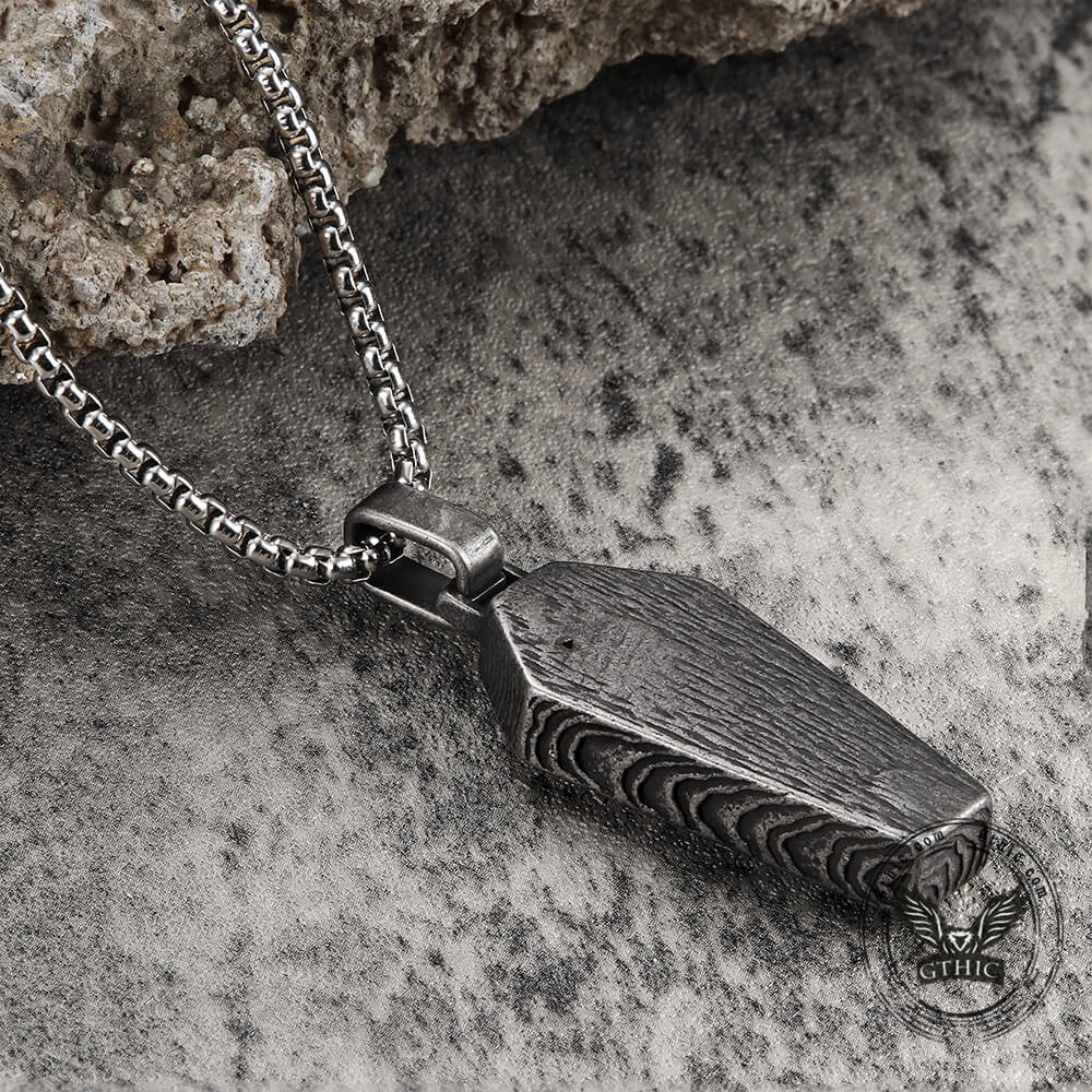 5435-skull-coffin-stainless-steel-pendant-9.jpg Skull Coffin Stainless Steel Pendant