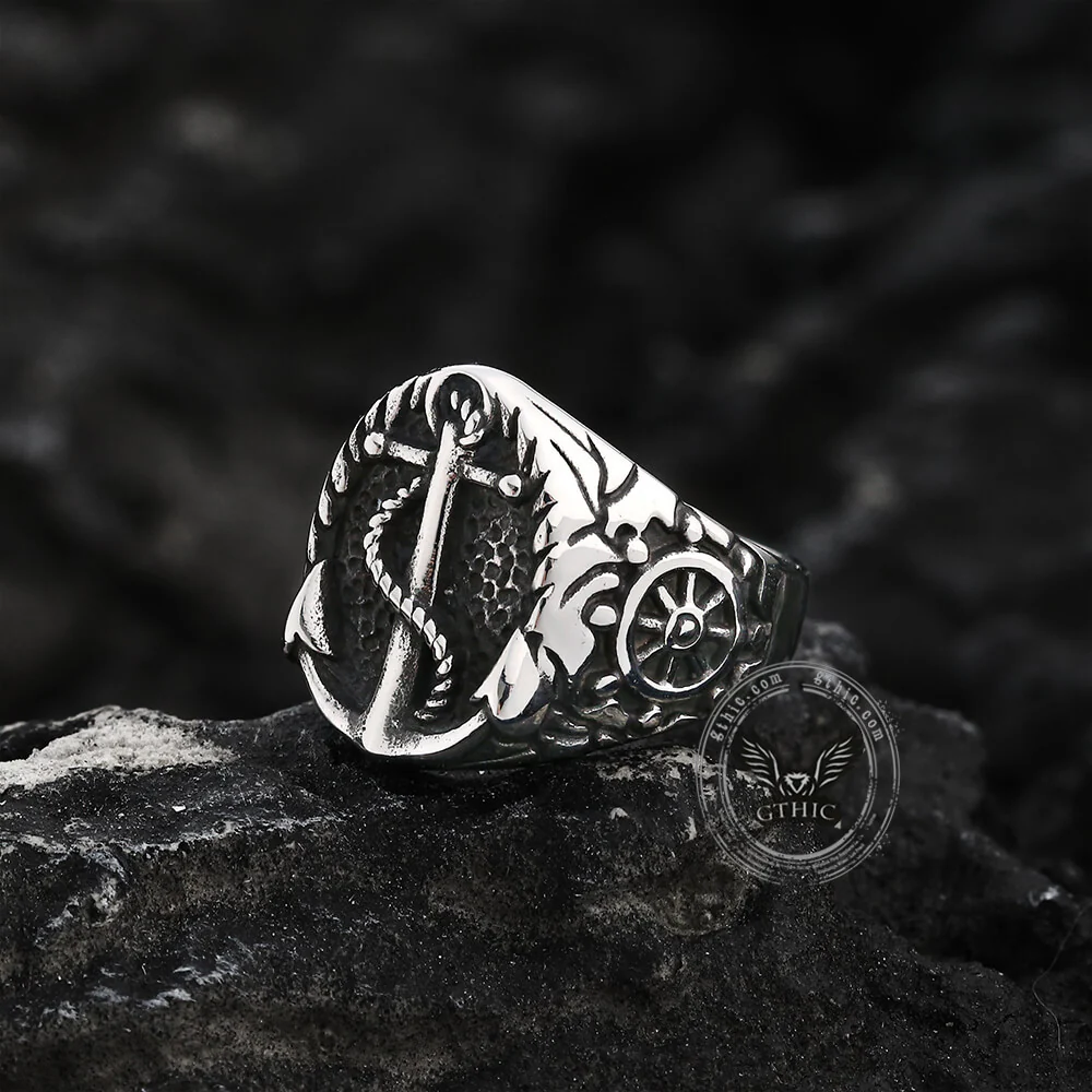 5522-nautical-anchor-stainless-steel-ring-5.webp Nautical Anchor Stainless Steel Ring