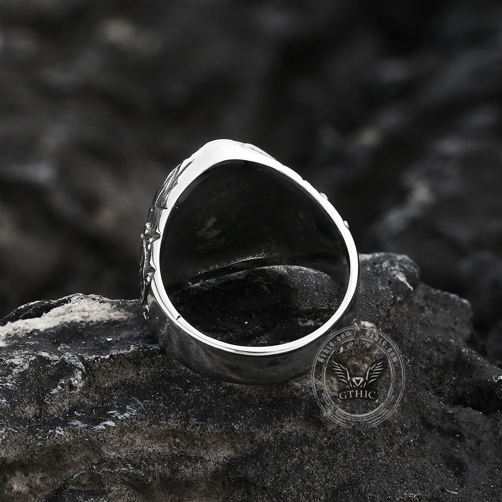 5522-nautical-anchor-stainless-steel-ring-7.jpg Nautical Anchor Stainless Steel Ring