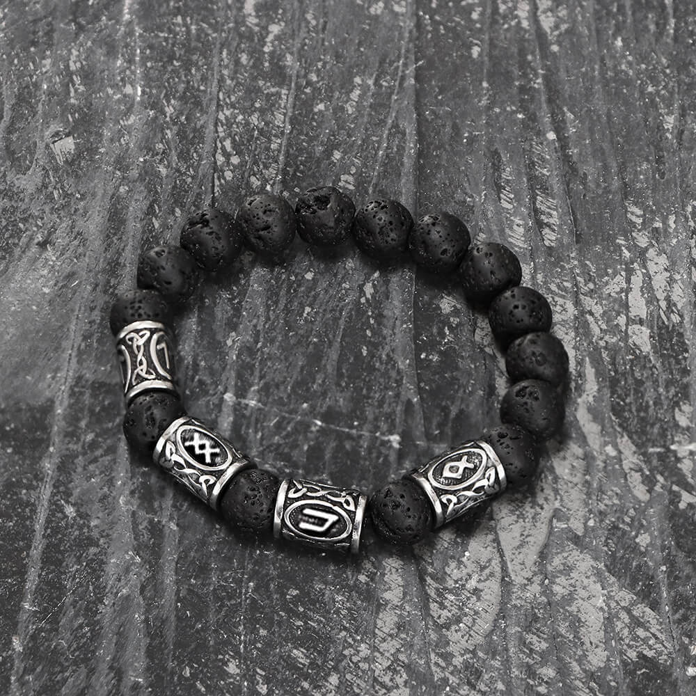5539-celtic-knot-volcanic-rock-stainless-steel-bracelet-7.jpg Celtic Knot Volcanic Rock Stainless Steel Bracelet
