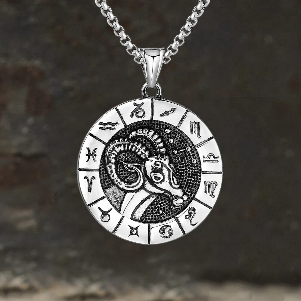 5577-aries-stainless-steel-pendant-1.webp Aries Stainless Steel Pendant