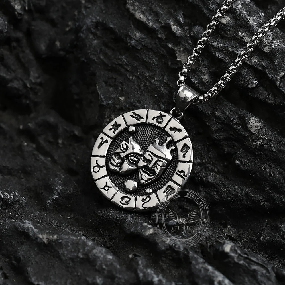 5581-gemini-stainless-steel-pendant-4.webp Gemini Stainless Steel Pendant