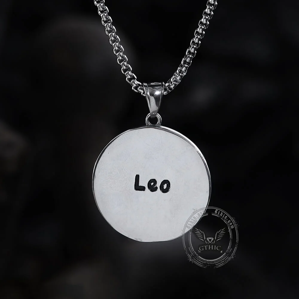 Leo Stainless Steel Pendant