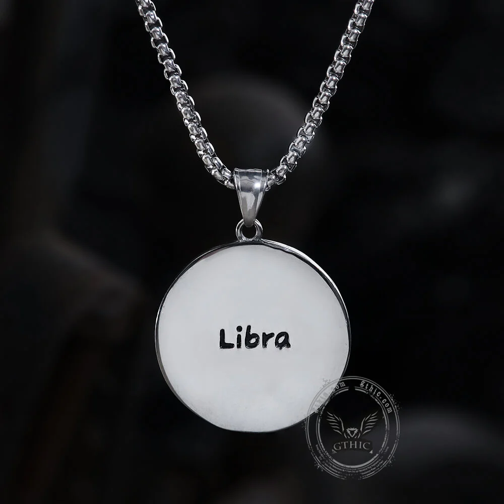 Libra Stainless Steel Pendant