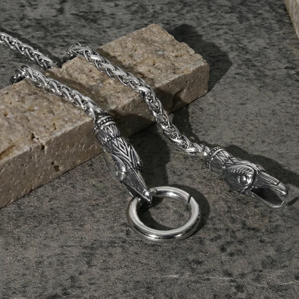 5623-stainless-steel-only-chain-stainless-steel-only-chain-variation-1.webp Raven & Hammer Stainless Steel Necklace
