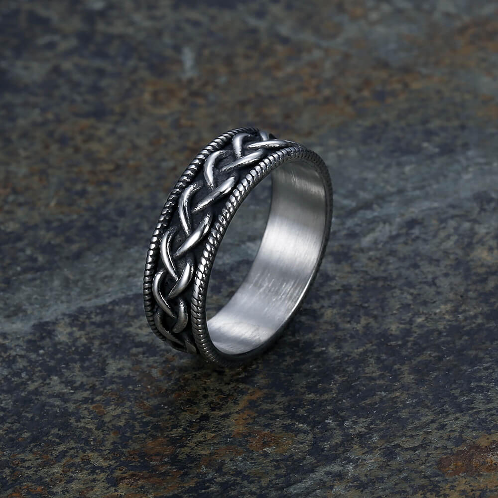 5653-vintage-simple-pattern-stainless-steel-band-ring-1.jpg Vintage Simple Pattern Stainless Steel Band Ring