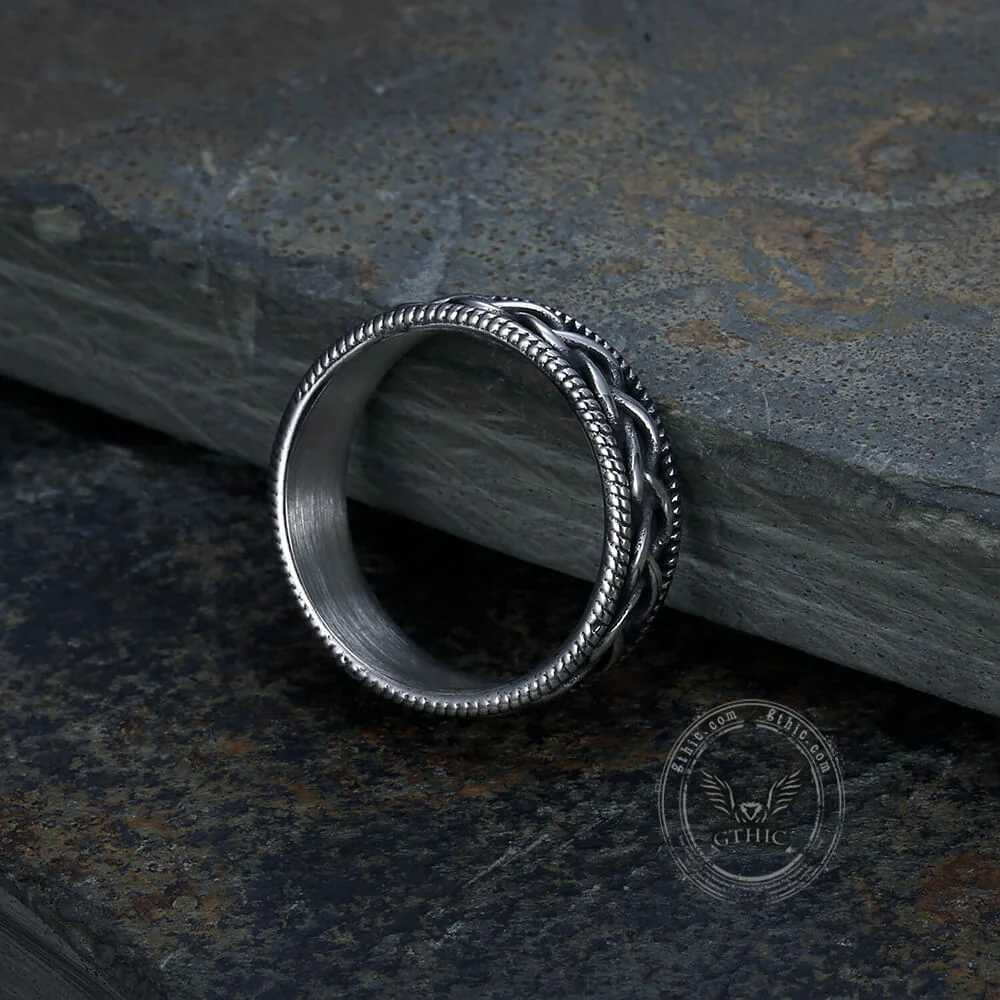 5653-vintage-simple-pattern-stainless-steel-band-ring-4.webp Vintage Simple Pattern Stainless Steel Band Ring