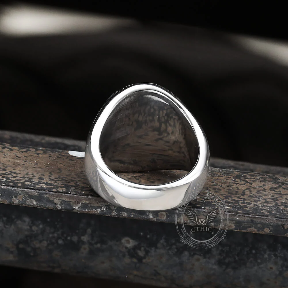 Punk Designed Skull Head Stainless Steel Ring