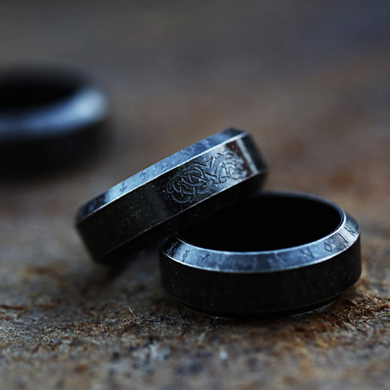 5757-norse-dragon-runes-stainless-steel-viking-ring-4.jpg Norse Dragon Runes Stainless Steel Viking Ring