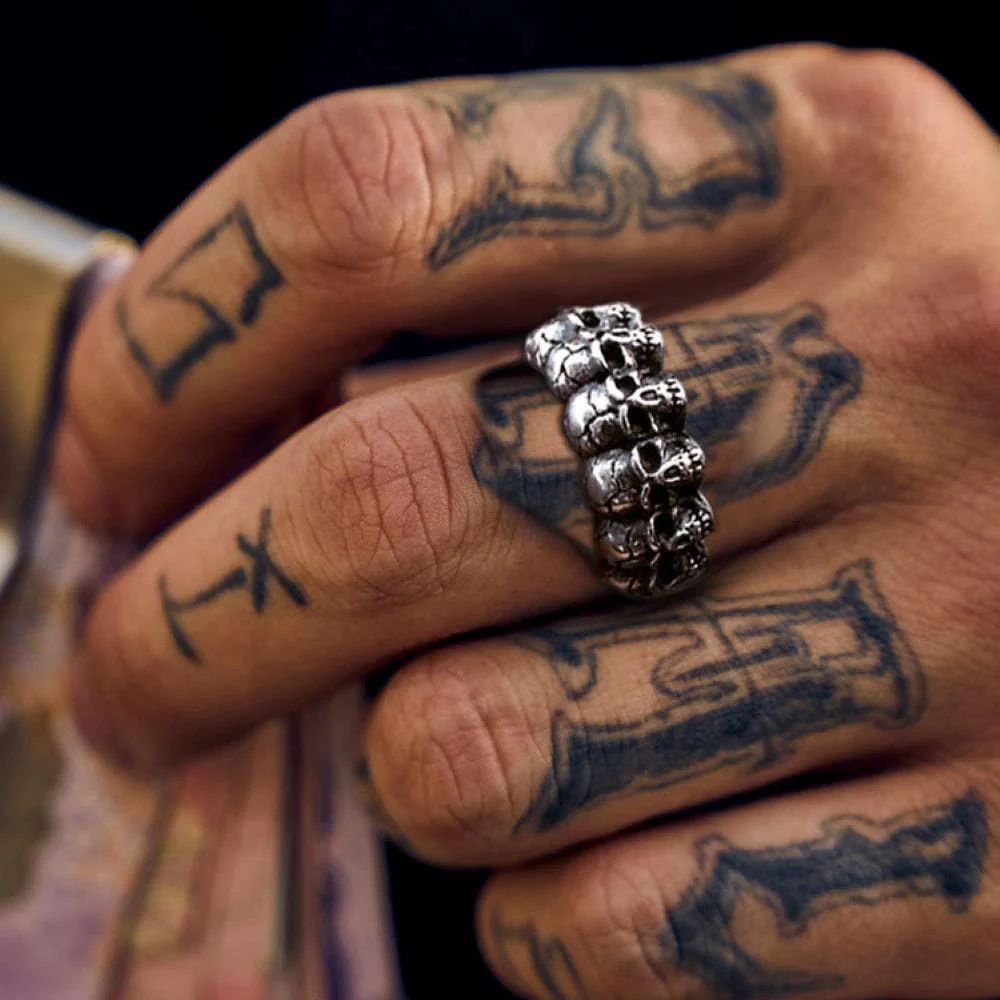 594-surrounded-titanium-stainless-steel-skull-ring-1.webp Surrounded Titanium Stainless Steel Skull Ring