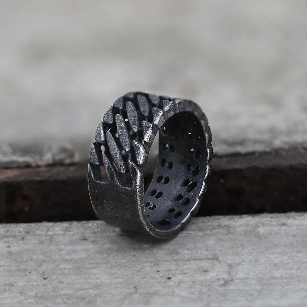 60-locomotive-style-chain-stripes-stainless-steel-ring-3.jpg Locomotive Style Chain Stripes Stainless Steel Ring