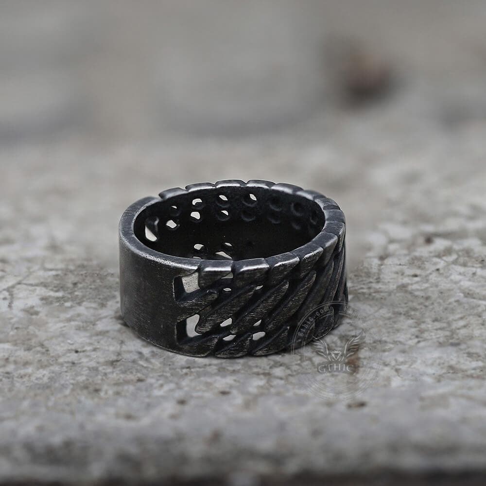 60-locomotive-style-chain-stripes-stainless-steel-ring-5.jpg Locomotive Style Chain Stripes Stainless Steel Ring