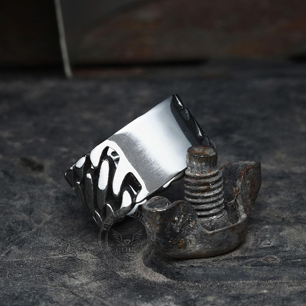 60-locomotive-style-chain-stripes-stainless-steel-ring-8.jpg Locomotive Style Chain Stripes Stainless Steel Ring