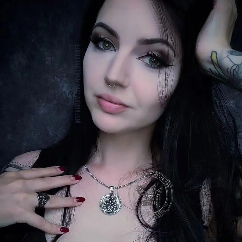 Baphomet Goat Stainless Steel Satanic Pendant