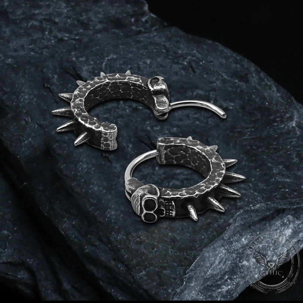6048-vintage-skull-and-thorns-stainless-steel-earrings-4.webp Vintage Skull and Thorns Stainless Steel Earrings
