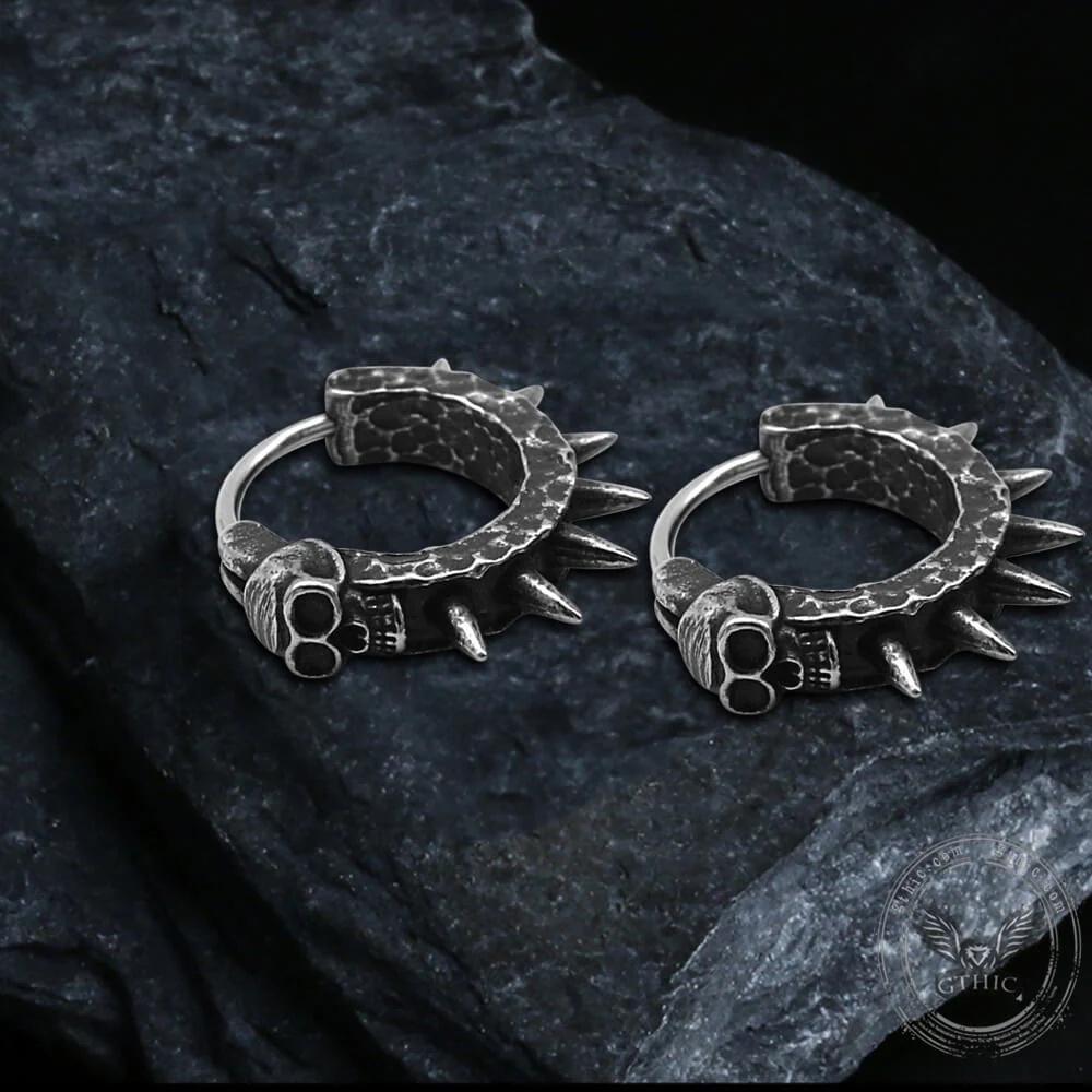 6048-vintage-skull-and-thorns-stainless-steel-earrings-6.webp Vintage Skull and Thorns Stainless Steel Earrings