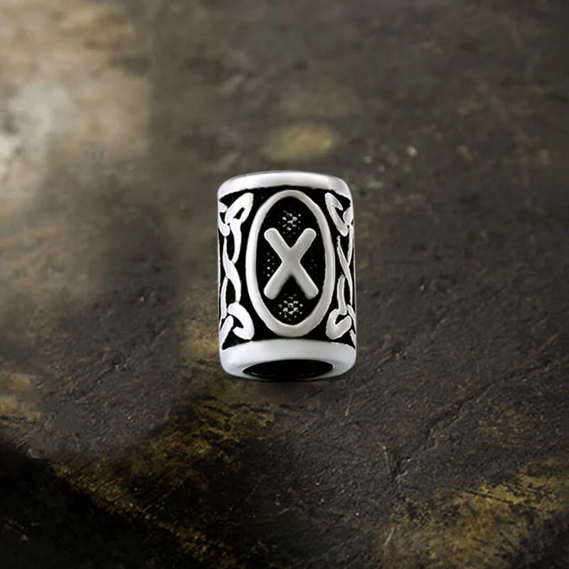 6098-runes-stainless-steel-viking-hair-bead-11.webp Runes Stainless Steel Viking Hair Bead