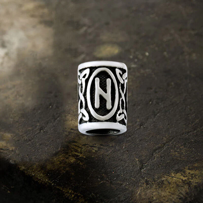 6098-runes-stainless-steel-viking-hair-bead-12.webp Runes Stainless Steel Viking Hair Bead