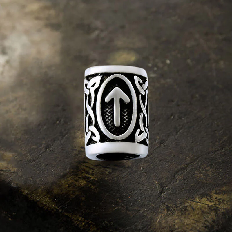 6098-runes-stainless-steel-viking-hair-bead-21.webp Runes Stainless Steel Viking Hair Bead