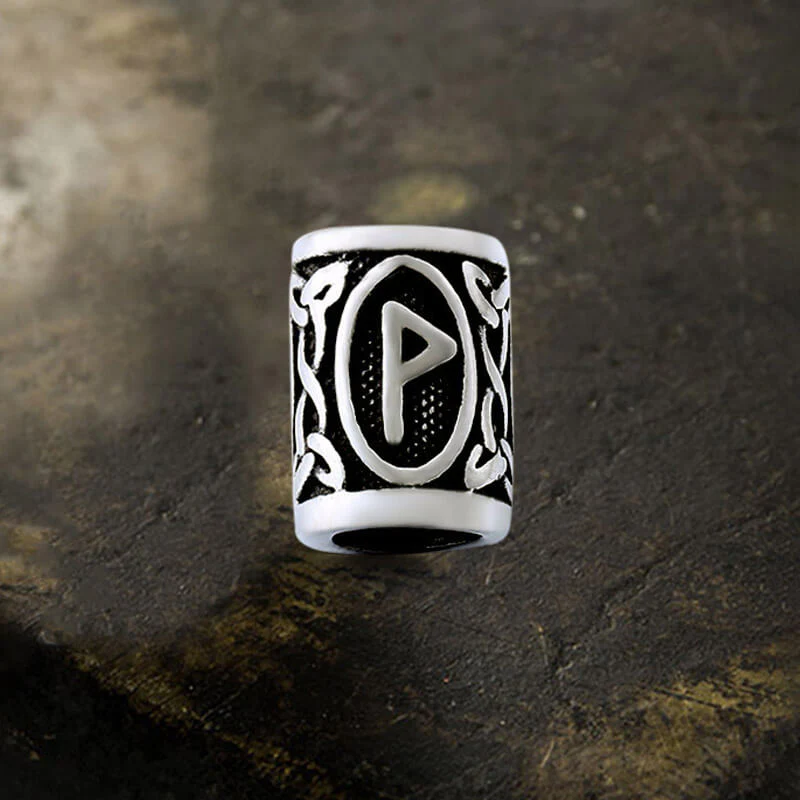 6098-runes-stainless-steel-viking-hair-bead-23.webp Runes Stainless Steel Viking Hair Bead