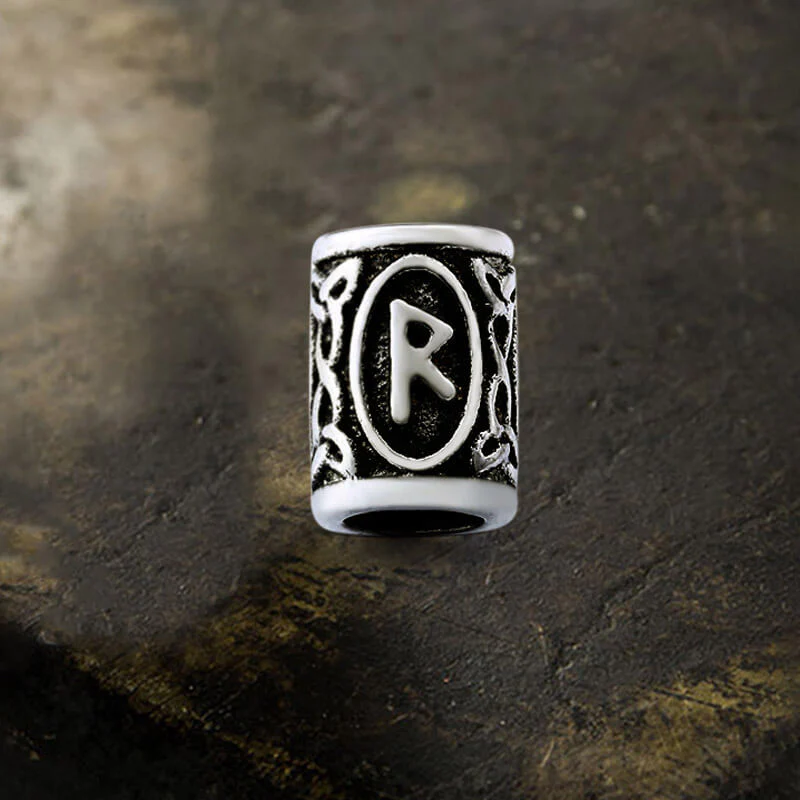 6098-runes-stainless-steel-viking-hair-bead-24.webp Runes Stainless Steel Viking Hair Bead