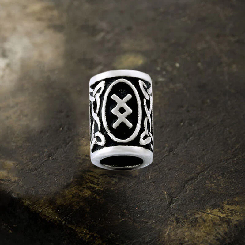 6098-runes-stainless-steel-viking-hair-bead-27.webp Runes Stainless Steel Viking Hair Bead