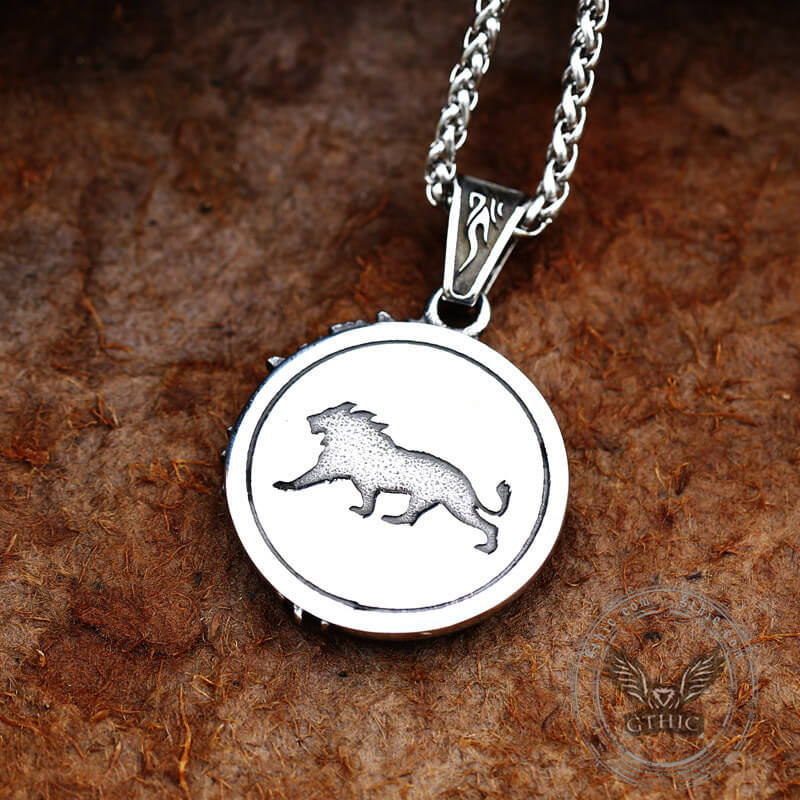 6140-majestic-lion-head-stainless-steel-pendant-7.jpg Majestic Lion Head Stainless Steel Pendant