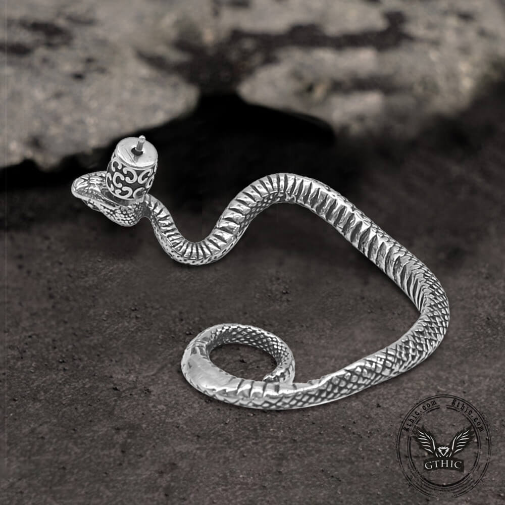6172-gothic-snake-stainless-steel-stud-earrings-5.jpg Gothic Snake Stainless Steel Stud Earrings
