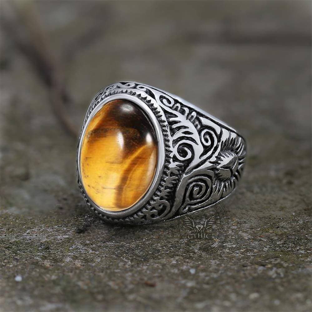 618-vintage-pattern-gem-stainless-steel-ring-11.jpg Vintage Pattern Gem Stainless Steel Ring