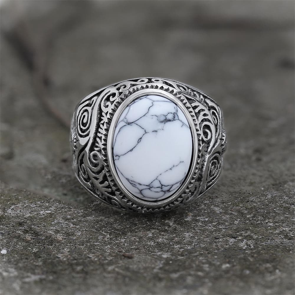 618-vintage-pattern-gem-stainless-steel-ring-4.jpg Vintage Pattern Gem Stainless Steel Ring