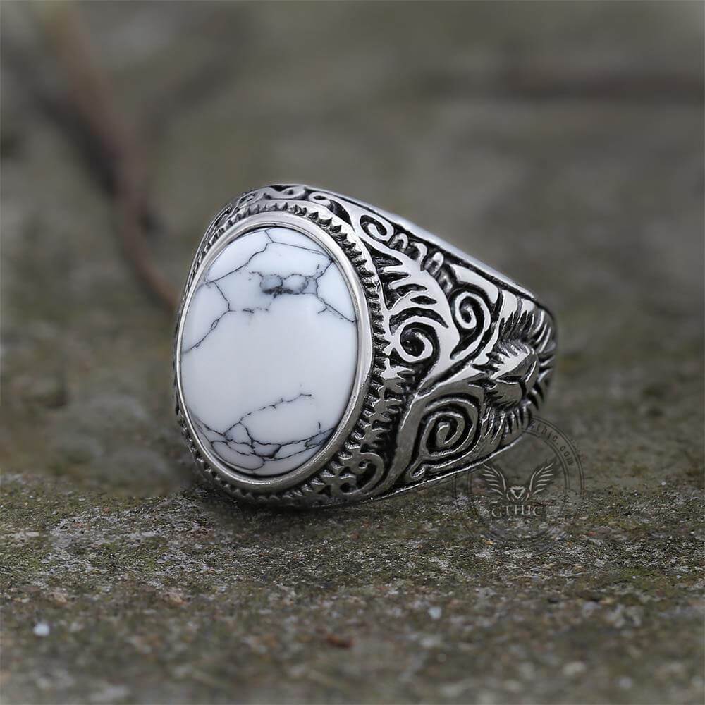 618-vintage-pattern-gem-stainless-steel-ring-6.jpg Vintage Pattern Gem Stainless Steel Ring