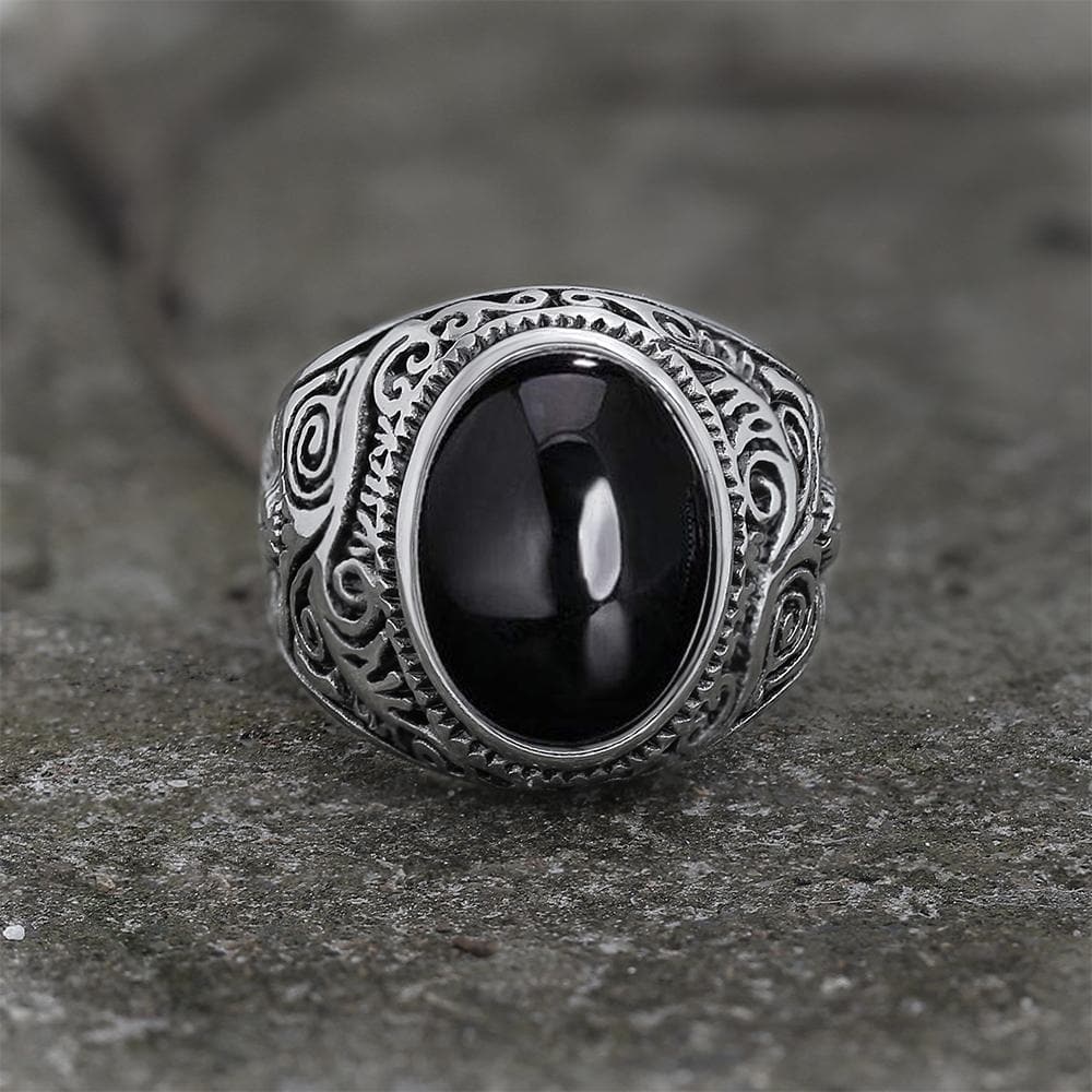 618-vintage-pattern-gem-stainless-steel-ring-7.jpg Vintage Pattern Gem Stainless Steel Ring