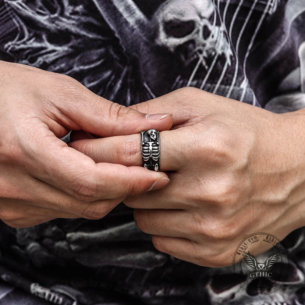 6222-full-skeleton-wrap-stainless-steel-skull-ring-2.jpg Full Skeleton Wrap Stainless Steel Skull Ring