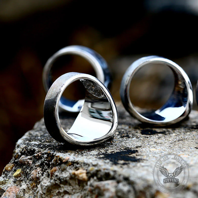 Fierce Wolf Stainless Steel Ring