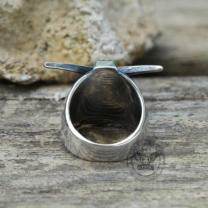6288-armor-helmet-stainless-steel-ring-6.jpg Armor Helmet Stainless Steel Ring