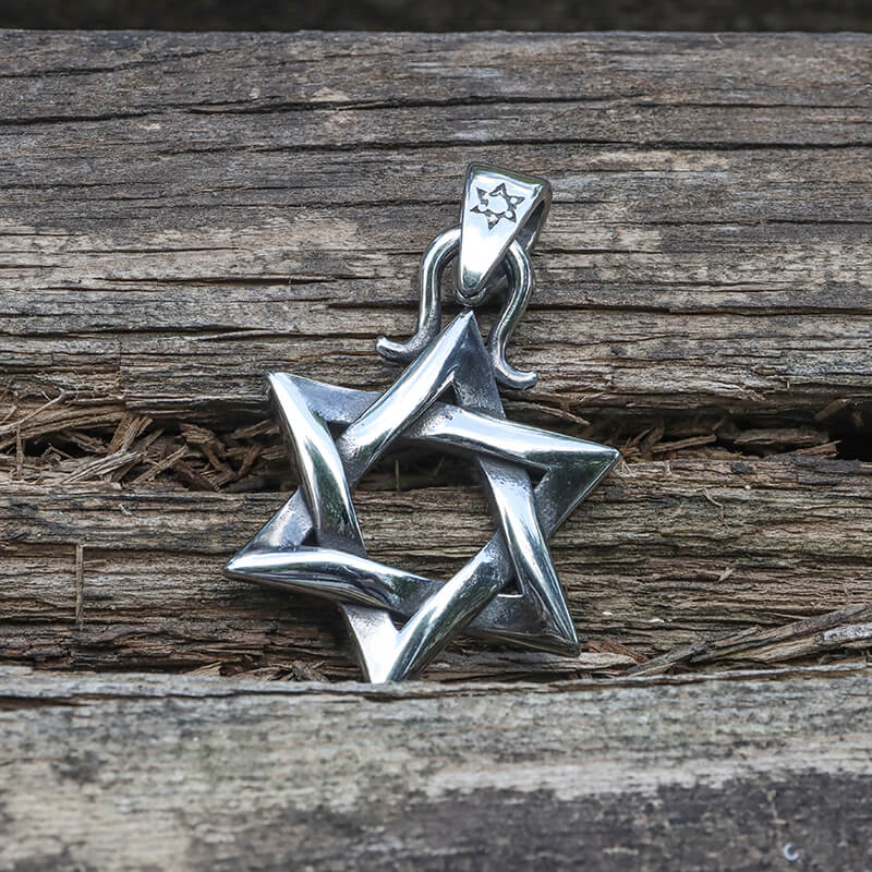 6421-gothic-gem-set-star-of-david-stainless-steel-pendant-7.jpg Gothic Gem-set Star Of David Stainless Steel Pendant