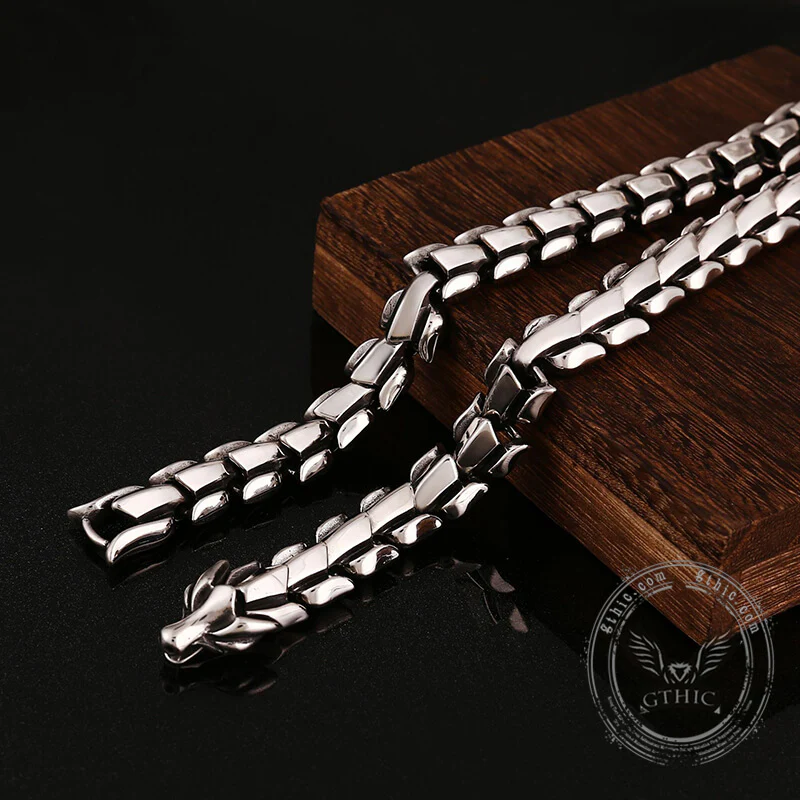 Dragon Bone Stainless Steel Necklace