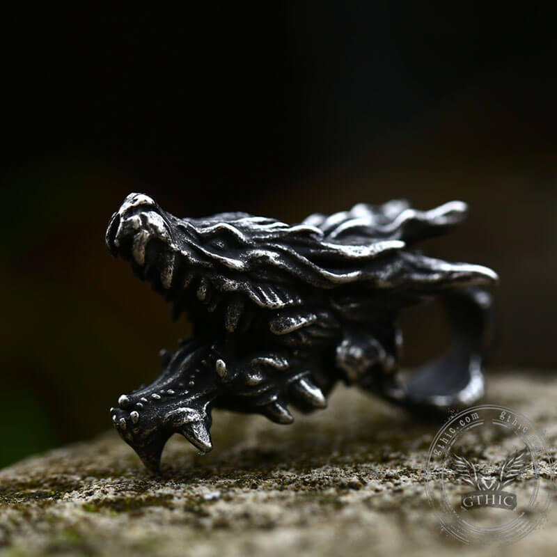 6465-dragon-head-stainless-steel-pendant-5.jpg Dragon Head Stainless Steel Pendant