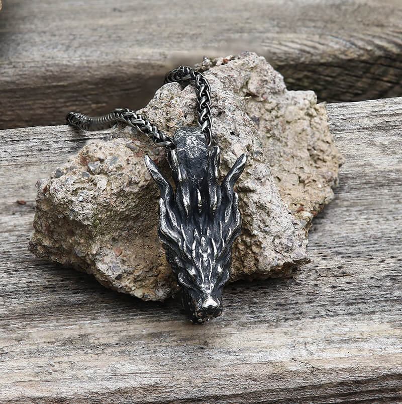 6465-dragon-head-stainless-steel-pendant-8.jpg Dragon Head Stainless Steel Pendant
