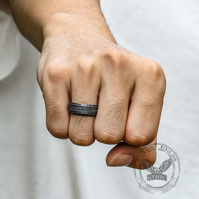 6466-norse-runes-celtic-knot-stainless-steel-viking-ring-2.webp Norse Runes Celtic Knot Stainless Steel Viking Ring