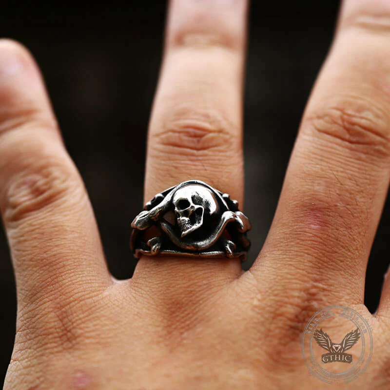 6495-coiled-snake-stainless-steel-skull-ring-3.webp Coiled Snake Stainless Steel Skull Ring