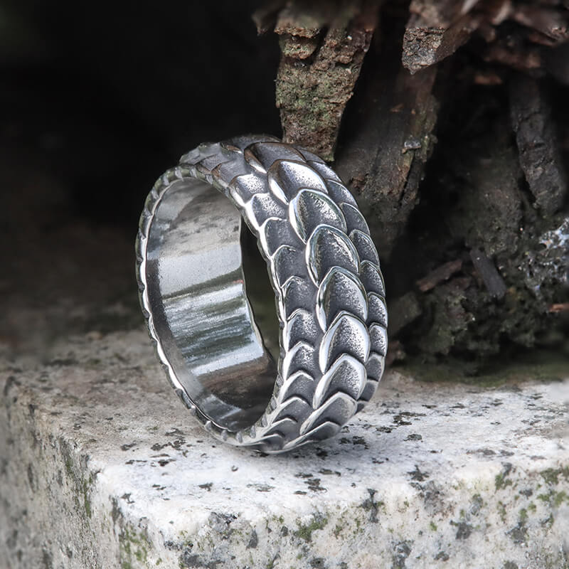 6516-retro-dragon-spine-stainless-steel-ring-1.jpg Retro Dragon Spine Stainless Steel Ring