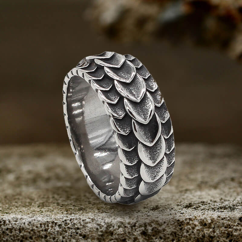 6516-retro-dragon-spine-stainless-steel-ring-5.jpg Retro Dragon Spine Stainless Steel Ring
