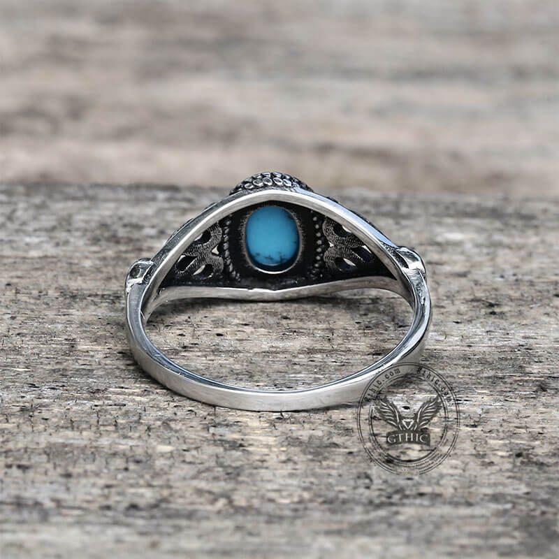 6542-vintage-pattern-stainless-steel-gemstone-ring-10.jpg Vintage Pattern Stainless Steel Gemstone Ring