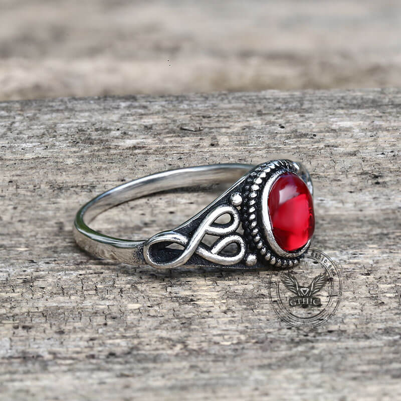 6542-vintage-pattern-stainless-steel-gemstone-ring-9.jpg Vintage Pattern Stainless Steel Gemstone Ring