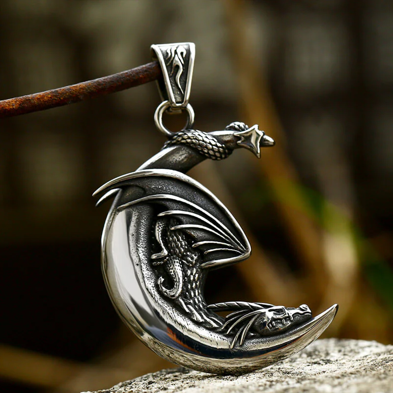6755-sleeping-dragon-moon-stainless-steel-pendant-8.webp Sleeping Dragon Moon Stainless Steel Pendant